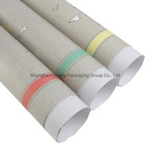 Fancy Biodegradable Paper Round Lip Tube Cardboard Lipstick Paper Container Tube